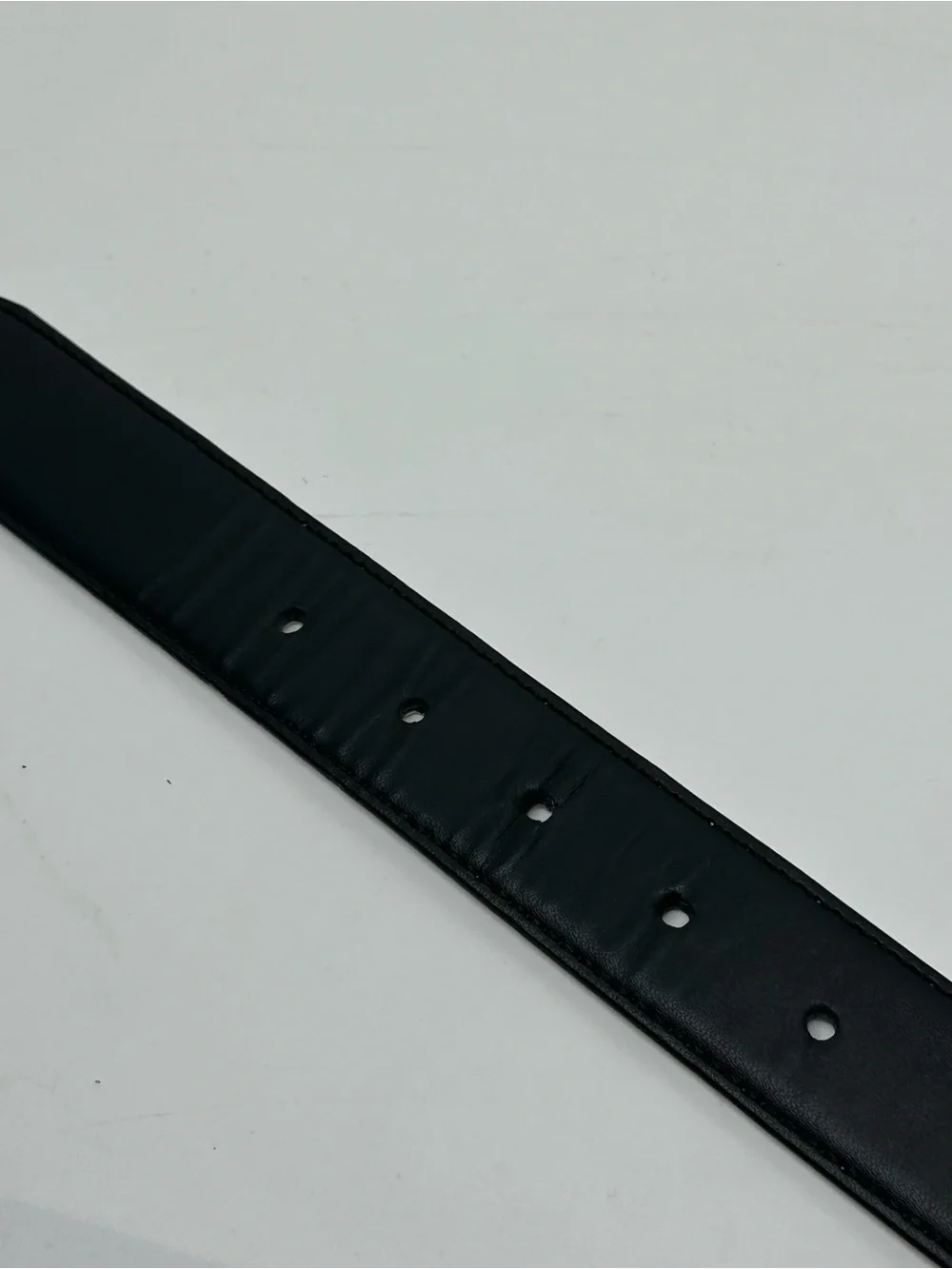 Nike Black Dress Golf Belt Gunmetal Buckle Size 32